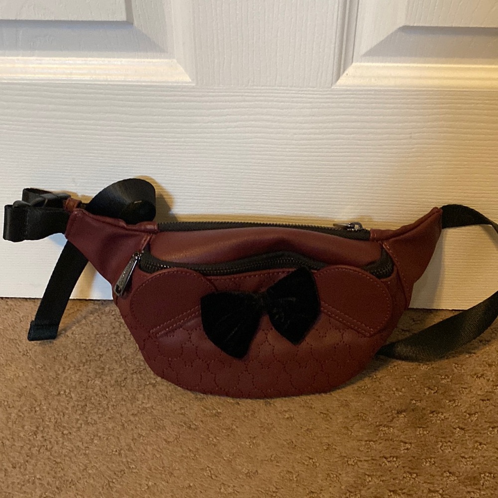 Loungefly Disney Minnie Mouse Faux Leather Fanny Pack Standard